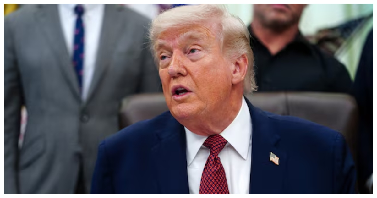 প্রেসিডেন্ট ডনাল্ড ট্রাম্প। ছবি: রয়টার্স